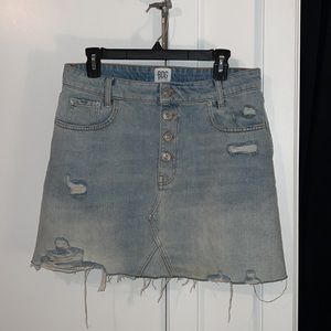 Urban Outfitters BDG Jean Denim Mini Skirt — Size L